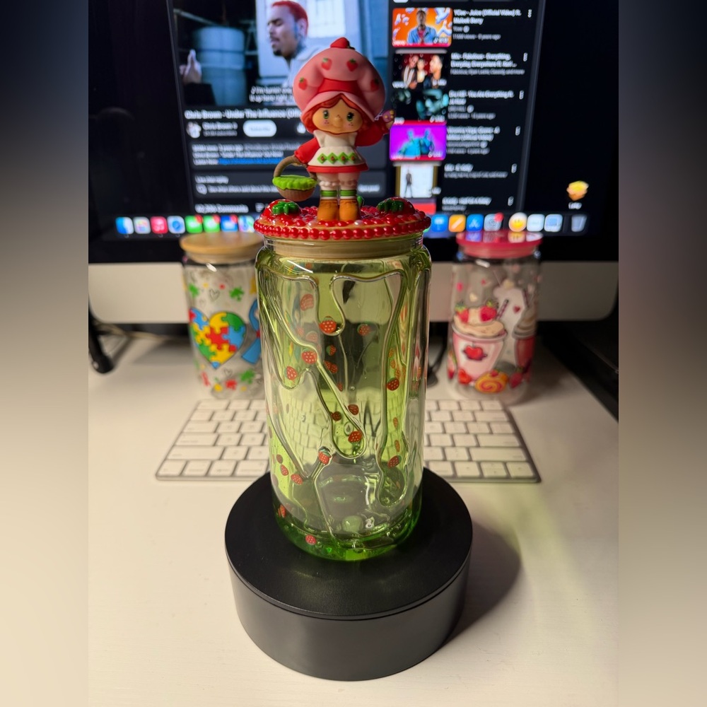 Strawberry Shortcake Lava Drip Tumbler